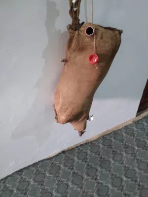 قرب ماء جلد يدوية ألصنع لتبريد ألماء