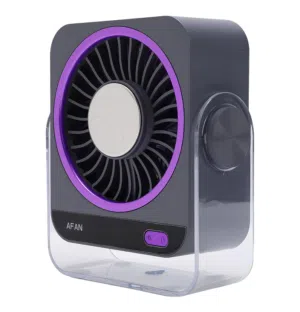 K818 Portable Smart Desktop Ice Cooling Fan, 5W High-Speed Mini Personal Fan مروحة التبريد المكتبي