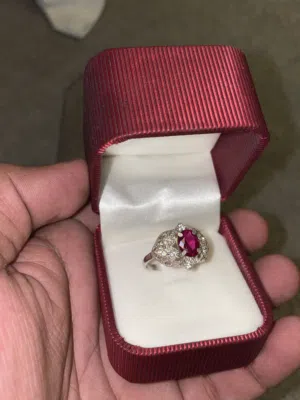 خاتم فضه sliver ring