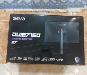 شاشة ديفو 4k مع كيبل منجمنت devo monitor 4k with cable managment