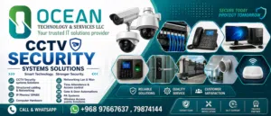 CCTV & Networking Solutions Computer Hardware & Laptop Repair Time Attendance & A Best Price in Oman