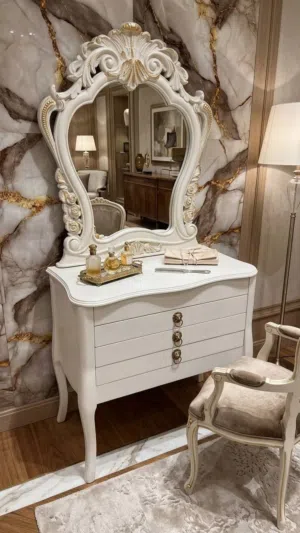 مدخل مراية خشب