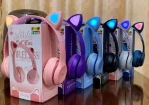 دلع أذنيك وخليك متميز مع سماعة Cat Ear P47M!  حاب تسمع أغانيك المفضلة وتلعب بستايل فريد؟