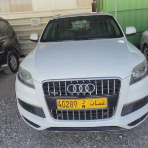 Used 2013 Audi Q7 SQ7 SUV with 7 Seats, GCC Specs, and Full Equipment in Good Condition