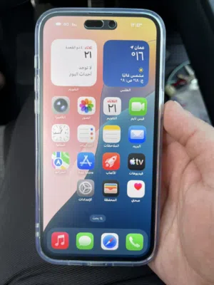 آيفون 14 برو ماكس بذاكرة 256 جيجابايت بطاريه 100٪ مغيره بالشركه (اصليه)