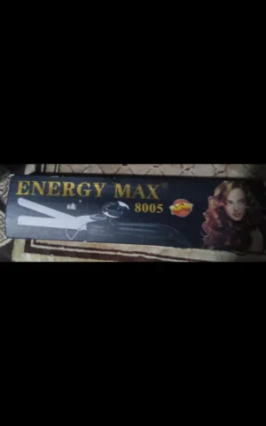 جهاز تصفيف شعر كهربائي من ماركة Energy Max موديل 8005.