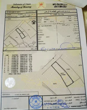 Farm Land for Sale in Muscat Al Khoud