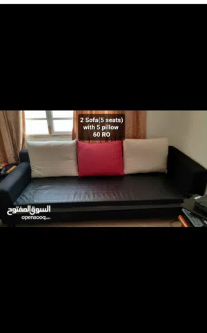 Two sofa set-Five Seating capacity with Five pillow