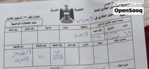 السلام عليكم نصف قطعة باسمي افراز النفط قريبة ع الخدمات