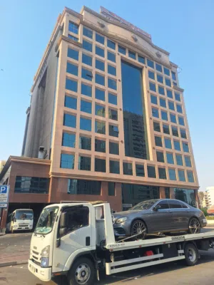 ريكفري دبي سطحه دبي الى الرياض جدة الدمام  أحمد العلي لقطر المركبات  نقل السيارات من دبي إلى جدة