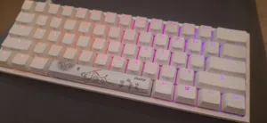 Ducky One 2 Mini Mechanical Gaming Keyboard – Compact 60% Layout, RGB Backlit, Blue Switches
