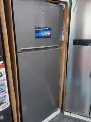 ثلاجه بيكو لون سلفر 365 لتر بأقل سعر بالمملكه من مؤسسة بدران للاجهزه الكهربائيه