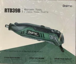 دريميل من شركة دالمو الاصلي (Dalmo RTD39B Rotary Tool). مع 172قطعة و العمود المرن .