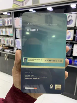 شاشة ايفون 14 بلس بتقنية HD+ المطابقة للمواصفات الاصلية من شركة KAIKU بكفالة فعلية من المحل 14 يوم
