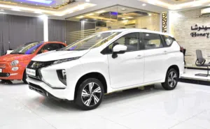 Mitsubishi Xpander ( 2022 Model ) in White Color GCC Specs This has done a kilometer of 89,000 Km