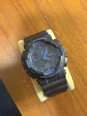 ساعة G-SHOCK الاصلية بحاله الجديده مترفر 2 حبة