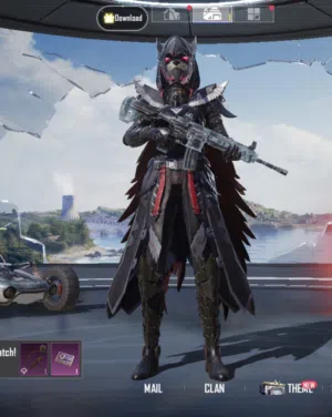 PUBG acc lvl 70 with x-suit 4 upgradeable gun