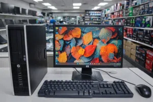HP Core i5 -Computer Set Speed 3.10Ghz 4GB RAM 500GB HDD Win 10 Pro 19'′ HD Monitor-/ WhatsApp
