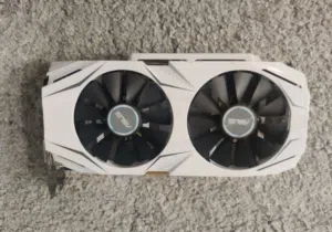 Asus Dual White GTX 1070 8GB GPU Graphics Card Fully Working