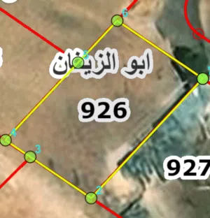 قطعة ارض مرتفعه وعلى الشارع للبيع بداعي السفر 10.000 دينار