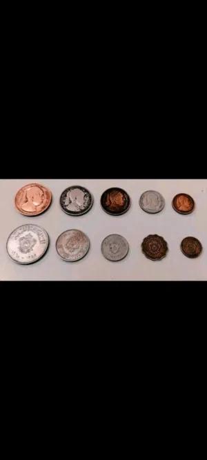 مجموعة عملات ليبية تاريخية نادرة (عهد المملكة الليبية)
