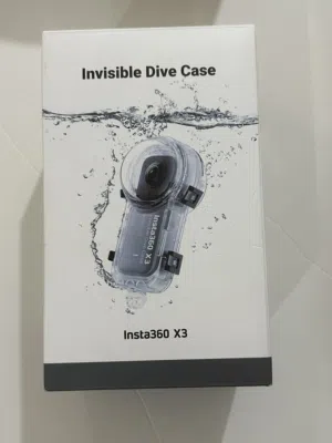 Insta360 X3 Invisible Dive Case Waterproof Housing.