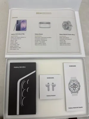 Full Samsung set, S 26ultra , galaxy buds4, galaxy watch8 classic