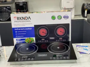 طباخ غاز كهربا ماركة بي ناشونال