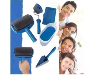 رول الدهان العجيب قابل للتعبئه PINTER ROLLER بــــ 6 قطع مع عصا رول دهان منزلي