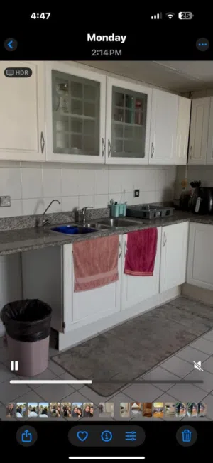 سكن  مشترك لفتيات  مع مطبخ و حمام في بناية ابو ظبي الخالدية  للتواصل واتس فقط  الدفع شهري