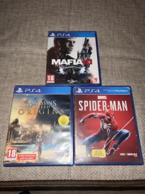 دسكات ps4 للبيع او التبديل شبه اجدد تختيم فقط