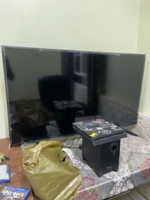 تلفاز سوني 55 بوصة + سماعات