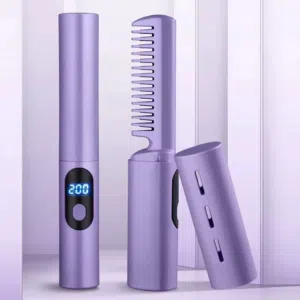 مشط تسريع الشعر الحراري اللاسلكي