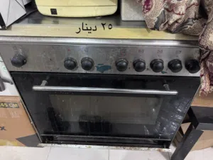 طباخ استيل 5 شعله مع الفرن