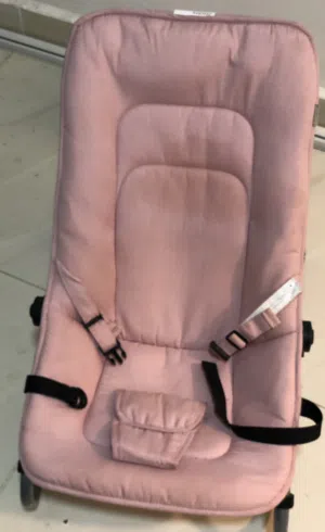 Baby chair and giveaway stand