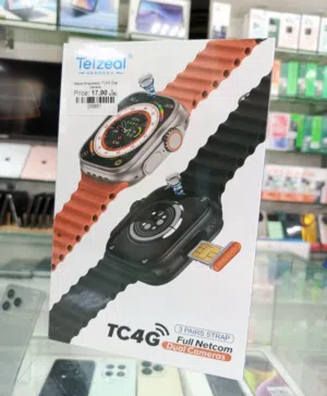 TEIZEAL SMART WATCH TC4G DUAL CAMERA - NEW