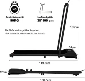 جهاز الجري والمشي الكهربائي مع ريموت ماركة BAGERA.