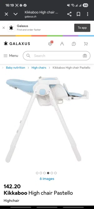 كرسي اكل اطفال