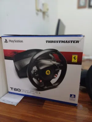 Steering wheel Thrustmaster forGaming consoles  - steering wheel thurstmaster Original. plug n play.