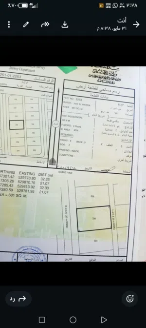 Residential Land for Sale in Al Dakhiliya Bahla