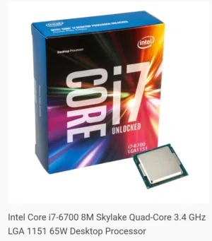 i7 6700 + matharbord B150 M PRO +مبرد هوائي من كولر ماستر
