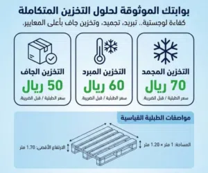 طبالي غرف تجميد تبريد جاف ايجار