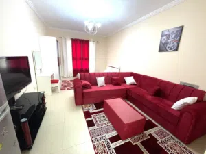 ستوديو مفروش في ابراج الياسمين فرش جديد
