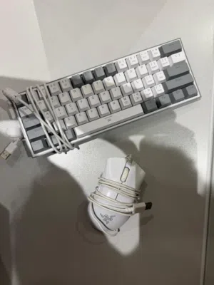 Monitor , Gaming mouse and gaming keyboard.