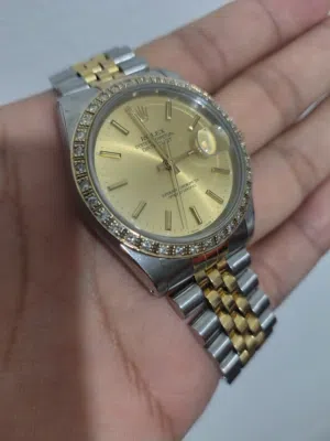 روليكس اصلي مكفول مشروط عالفحص عند الوكيل