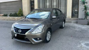 Nissan sunny 2017 قابل للتفاوض  للبيع المستعجل بداعي السفر
