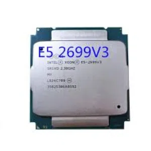 معالج سيرفر قوي جدا 18 نواة و 36 مسار  من اقوى معالجات xeon