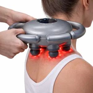 جهاز مساج رباعي الرؤوس الذكي مع شاشة رقمية (Four Head Massager FH-380)