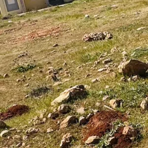 قطعة ارض مخطط الطيارة بوهادي شارع قبل المحل الغذائية