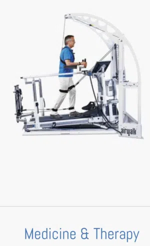H/P/COSMOS MEDICAL TRADMILL